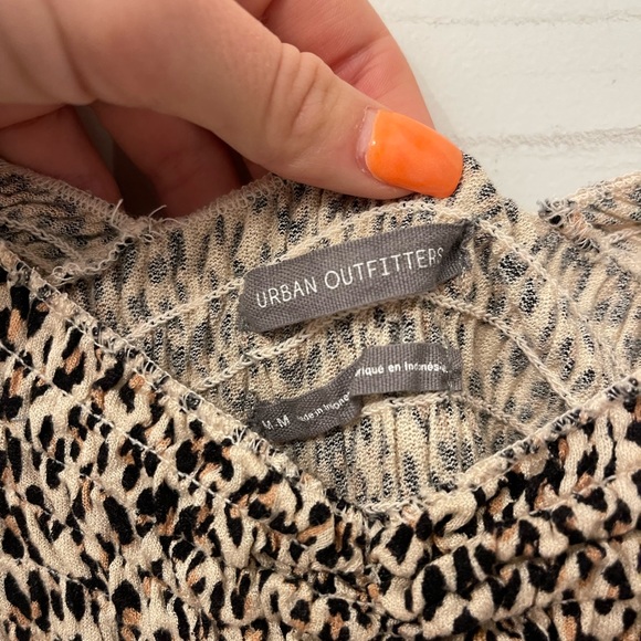 Cheetah Print Urban Outfitters Top - Picture 6 of 6